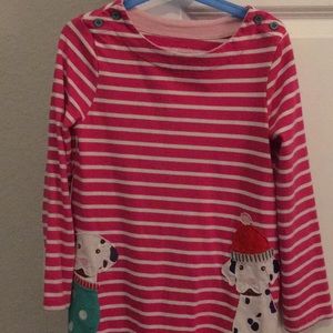 Mini Boden dog dress 7-8